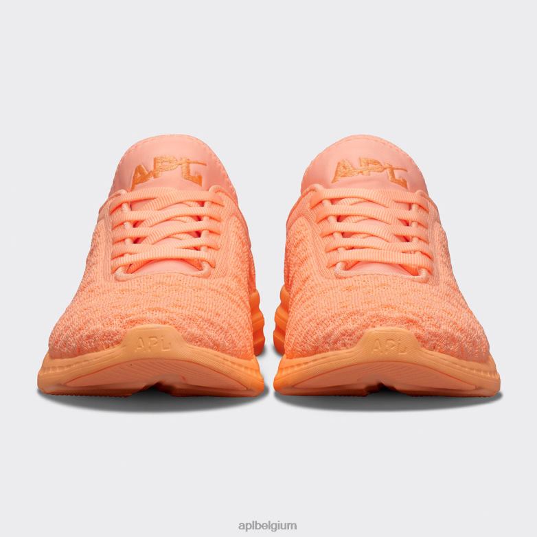 vrouwen techloom fantoom 44 406TH341 rennen neon perzik APL