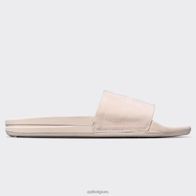 vrouwen techloom fluwelen glijbaan 406TH536 dia\s crème APL