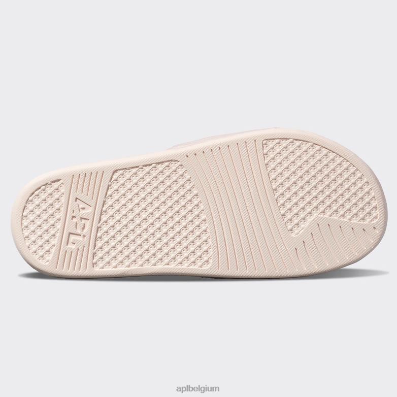 vrouwen techloom fluwelen glijbaan 406TH536 dia\s crème APL