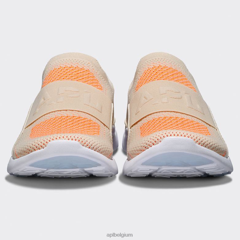 vrouwen techloom gelukzaligheid 23 406TH3 rennen strand/gesmolten/wit APL
