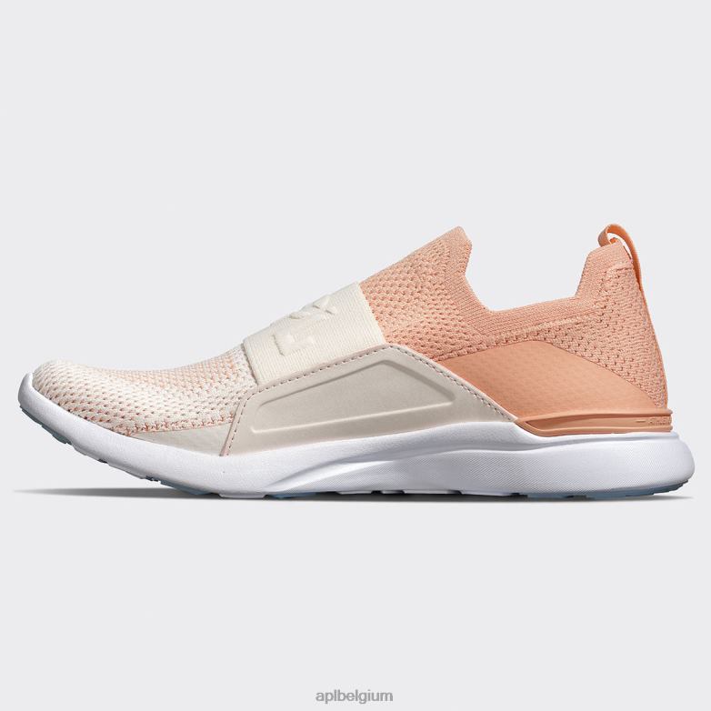 vrouwen techloom gelukzaligheid 24 406TH39 rennen blush/zeezout/wit APL