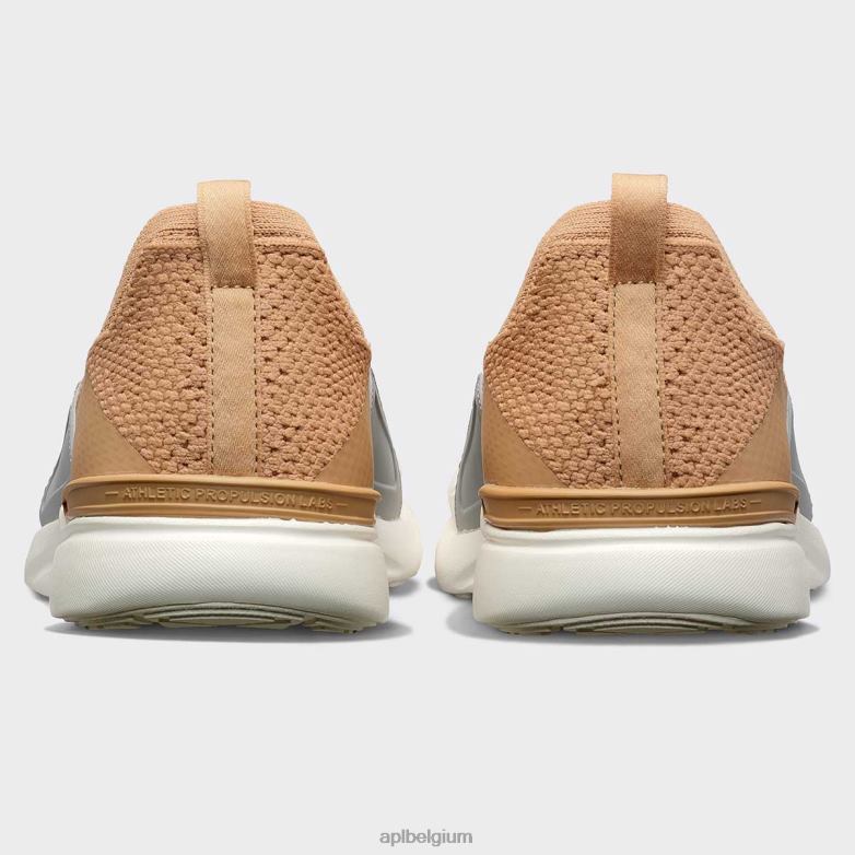 vrouwen techloom gelukzaligheid 24 406TH87 rennen bruin/cement/ivoor APL