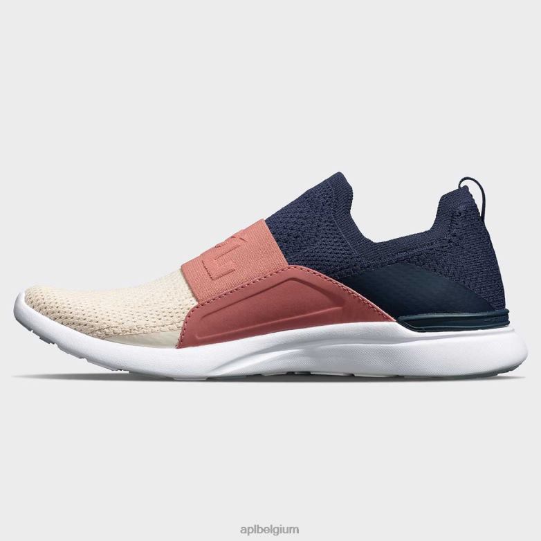 vrouwen techloom gelukzaligheid 25 406TH110 rennen marine/ceder/strand APL