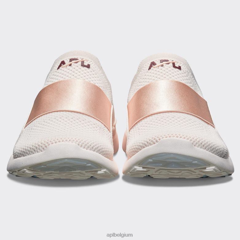 vrouwen techloom gelukzaligheid 25 406TH160 rennen zeezout/bordeaux APL