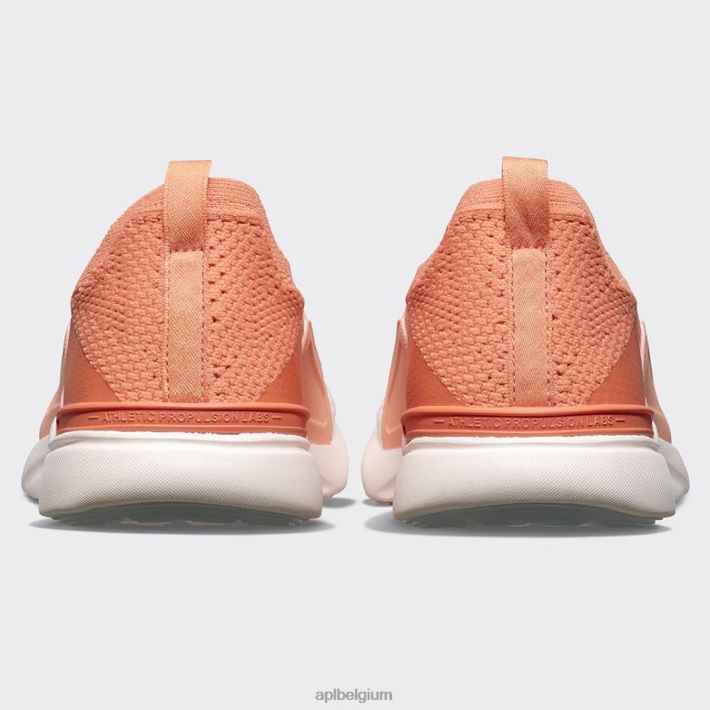vrouwen techloom gelukzaligheid 25 406TH161 rennen terracotta/blush/zeezout APL