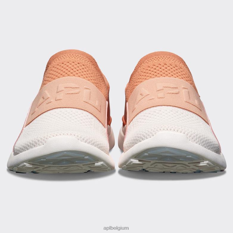 vrouwen techloom gelukzaligheid 25 406TH161 rennen terracotta/blush/zeezout APL