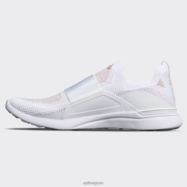 vrouwen techloom gelukzaligheid 27 406TH241 rennen wit/creme/strandhout APL