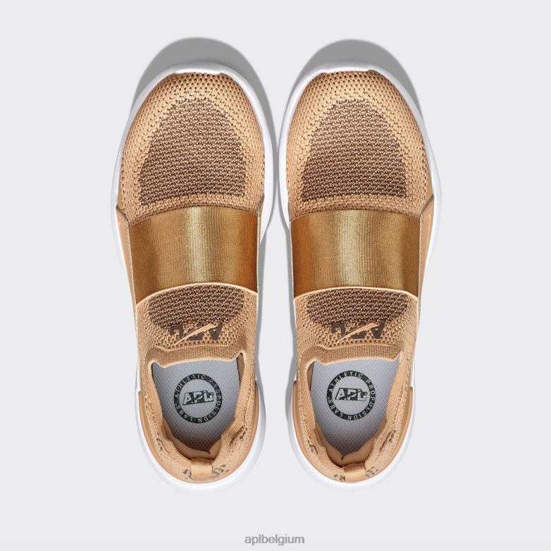 vrouwen techloom gelukzaligheid 27 406TH244 rennen karamel/chocolade/wit APL