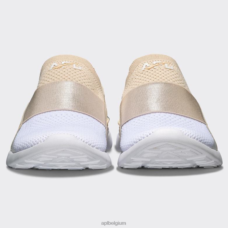 vrouwen techloom gelukzaligheid 27 406TH272 rennen strand/wit APL