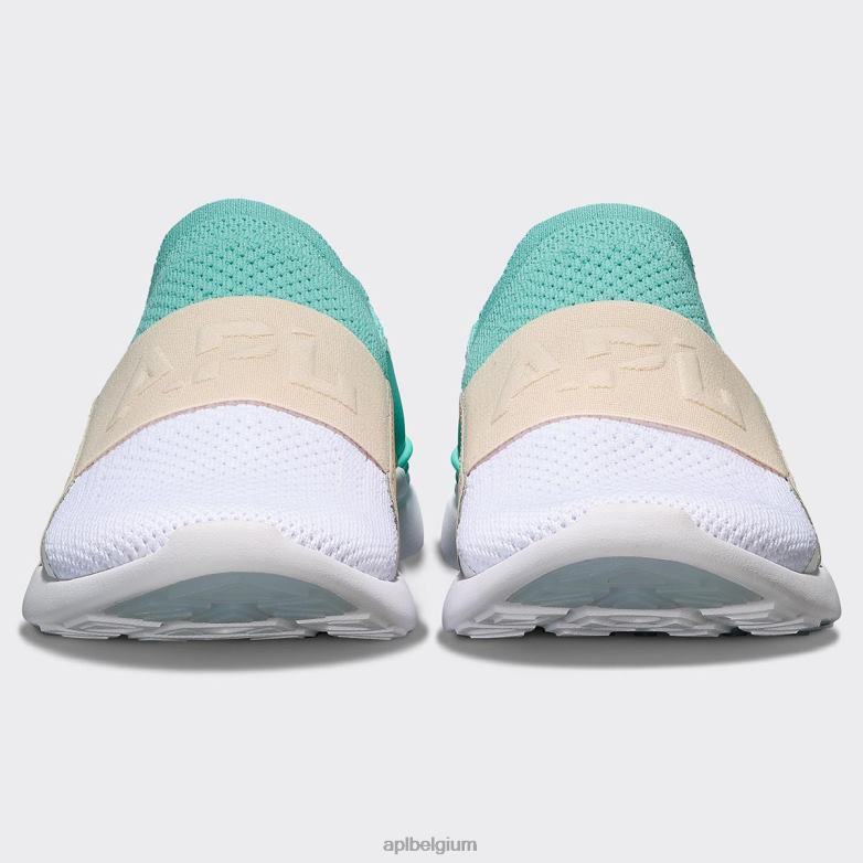 vrouwen techloom gelukzaligheid 27 406TH273 rennen munt/strand/wit APL