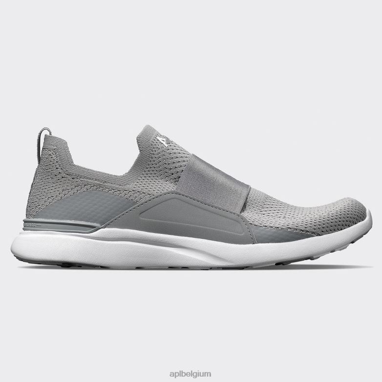 vrouwen techloom gelukzaligheid 28 406TH306 rennen cement/wit APL