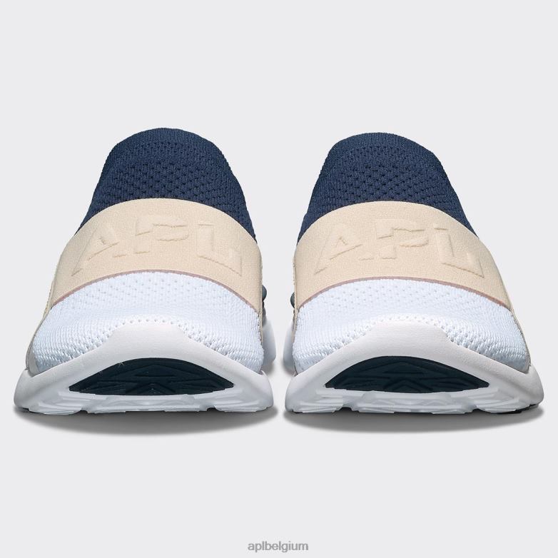 vrouwen techloom gelukzaligheid 28 406TH337 rennen marine/strand/wit APL