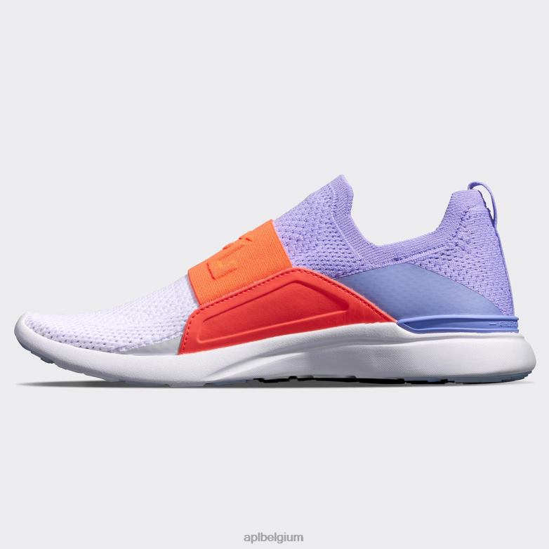 vrouwen techloom gelukzaligheid 29 406TH363 rennen klokje/impuls rood/wit APL