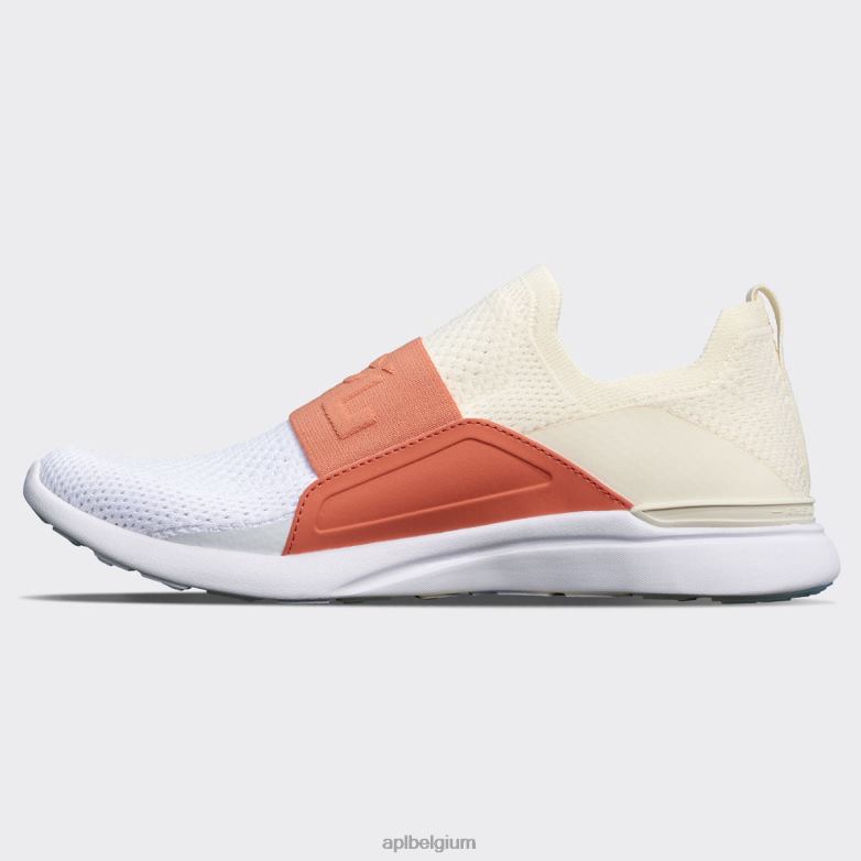 vrouwen techloom gelukzaligheid 29 406TH380 rennen gaaf/terracotta/wit APL