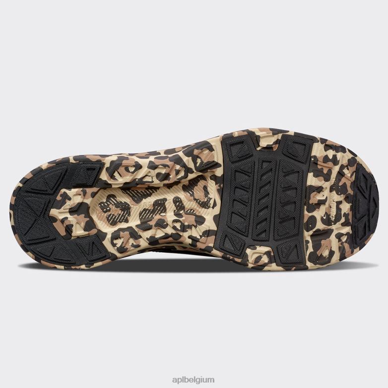 vrouwen techloom gelukzaligheid 30 406TH403 rennen chocolade/luipaard APL