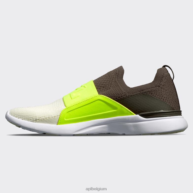 vrouwen techloom gelukzaligheid 30 406TH436 rennen chocolade/energie/ongerept APL
