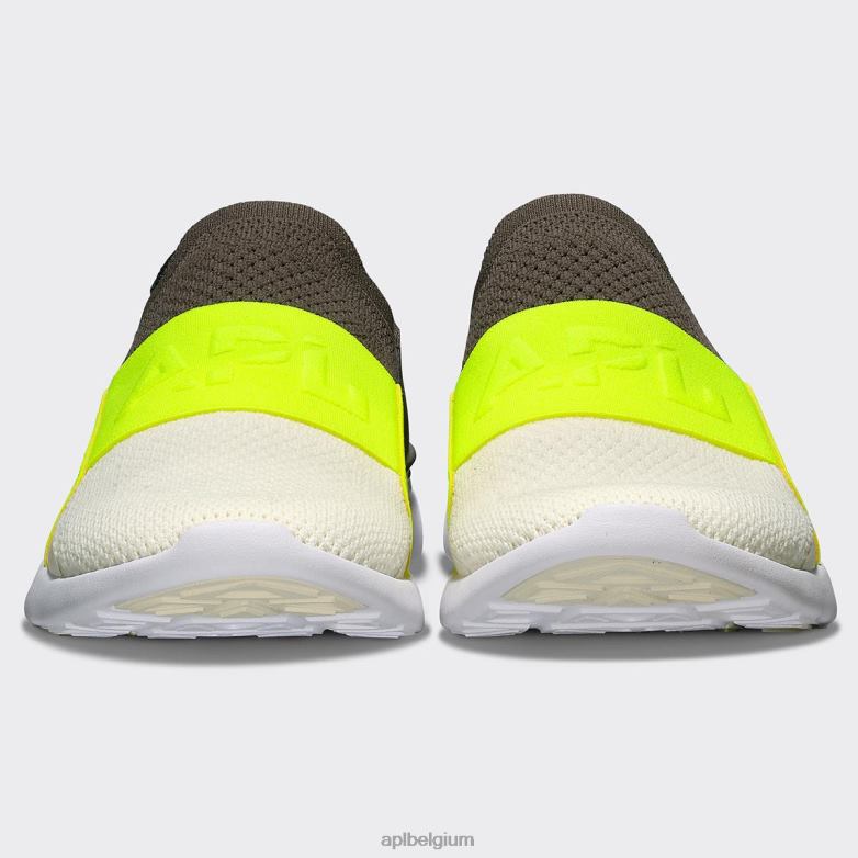 vrouwen techloom gelukzaligheid 30 406TH436 rennen chocolade/energie/ongerept APL