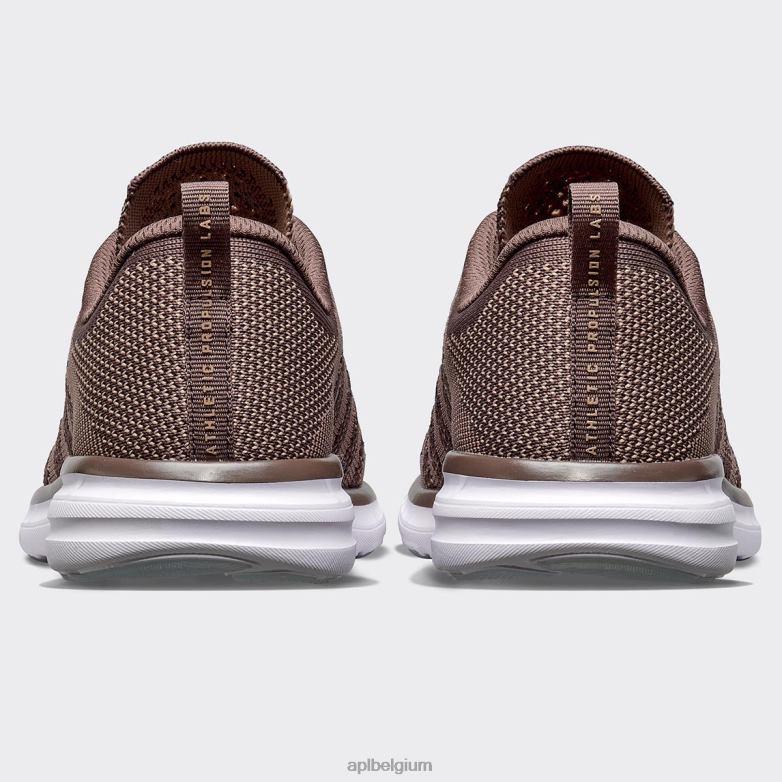 vrouwen techloom pro 46 406TH134 rennen chocolade/amandel/wit APL
