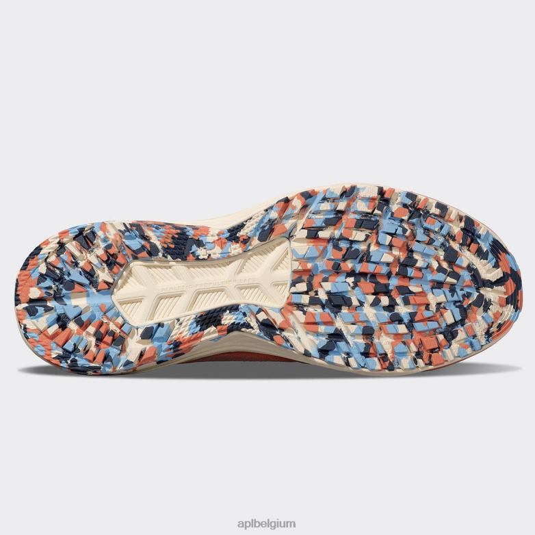 vrouwen techloom-verdediger 39 406TH688 buitenshuis terracotta/ongerept/middernacht APL