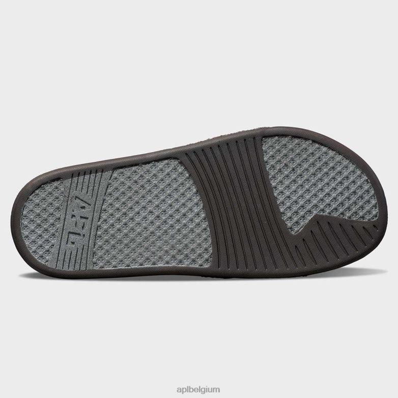 vrouwen techloom zigzag glijbaan 406TH567 dia\s chocolade/amandel APL