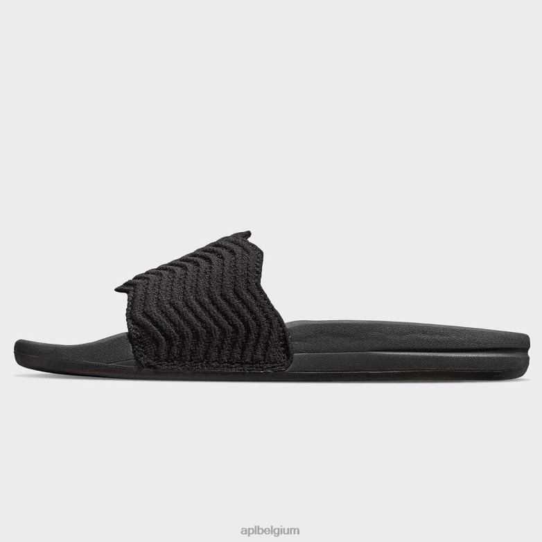 vrouwen techloom zigzag glijbaan 406TH578 dia\s zwart APL