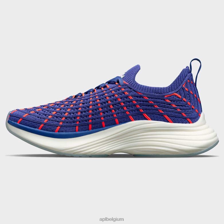 vrouwen techloom-zipline 64 406TH106 rennen blauwe waas/impuls rood APL