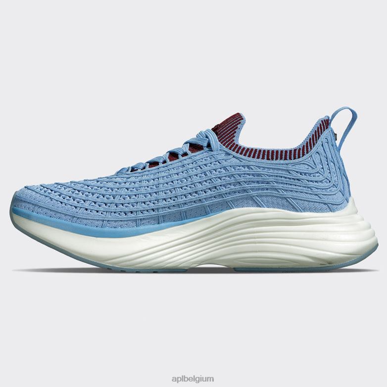 vrouwen techloom-zipline 64 406TH31 rennen ijsblauw/bordeaux/geribbeld APL