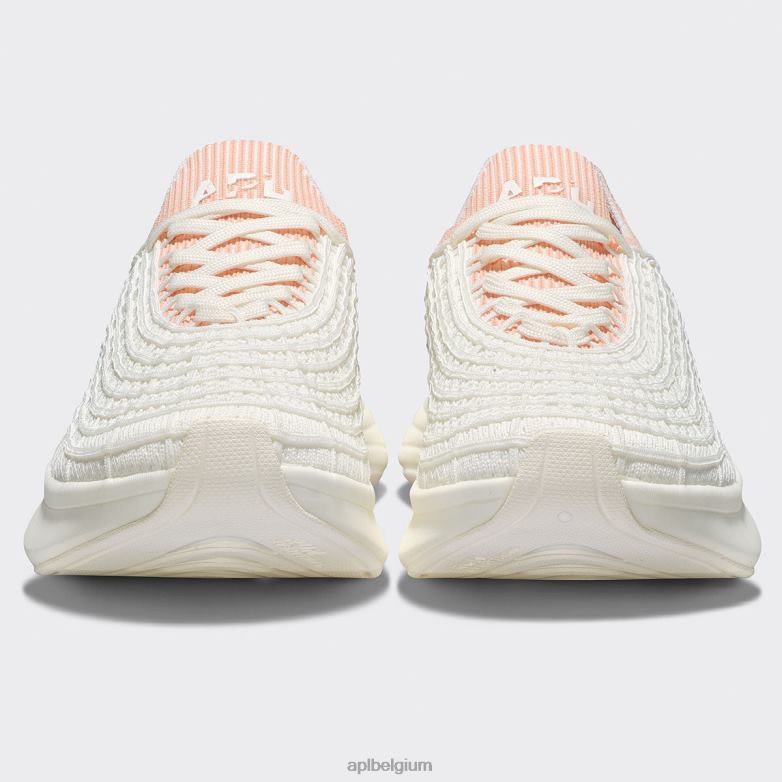 vrouwen techloom-zipline 64 406TH40 rennen ivoor/blush/geribbeld APL