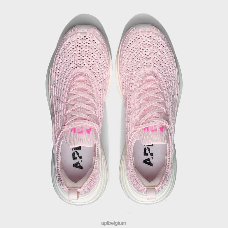 vrouwen techloom-zipline 64 406TH57 rennen gebleekt roze/fusion roze APL