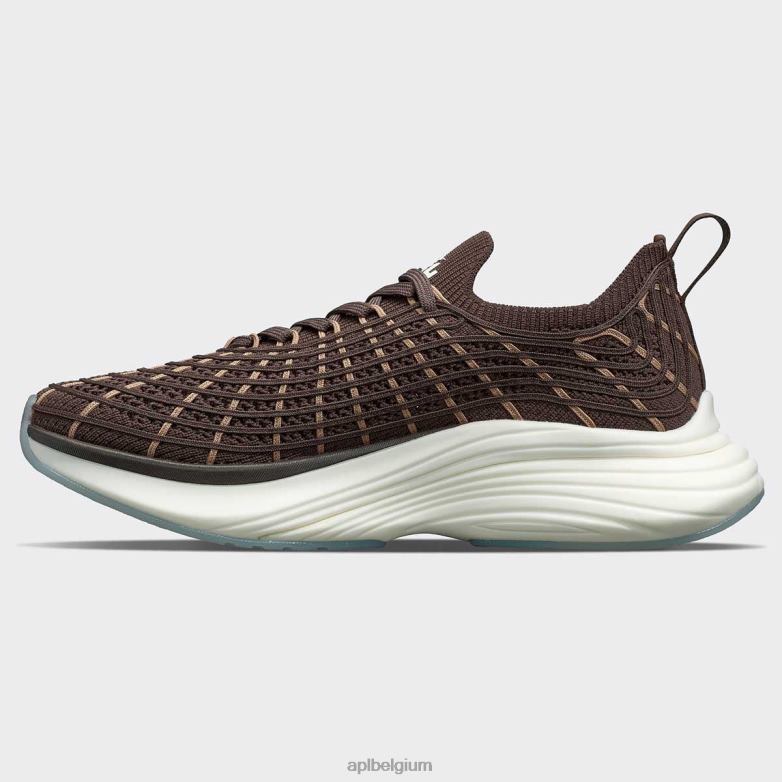 vrouwen techloom-zipline 64 406TH78 rennen chocolade/karamel APL