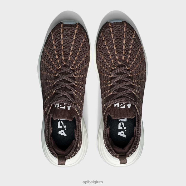 vrouwen techloom-zipline 64 406TH78 rennen chocolade/karamel APL