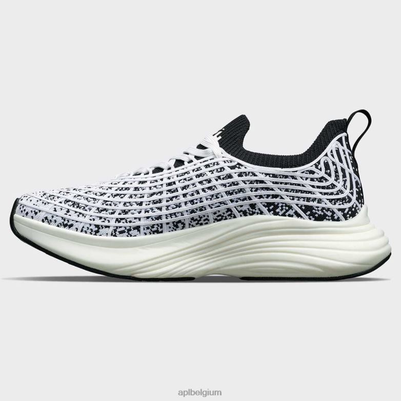 vrouwen techloom-zipline 64 406TH90 rennen zwart/wit/ombre APL