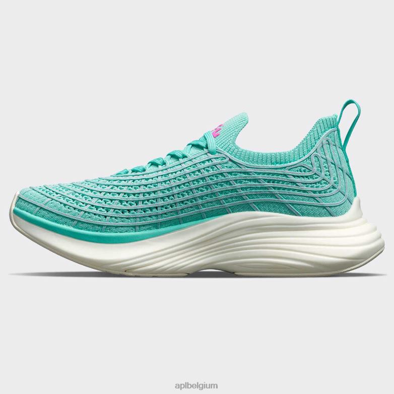 vrouwen techloom-zipline 64 406TH99 rennen munt/fusieroze APL