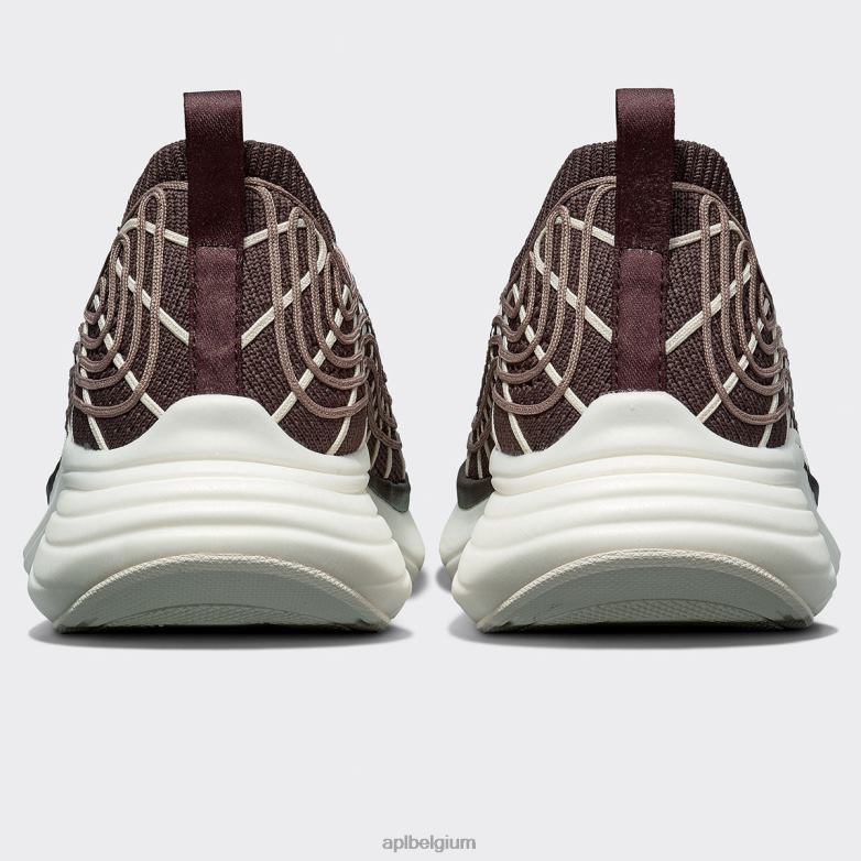 vrouwen techloom-zipline 66 406TH242 rennen chocolade/amandel/ongerept APL