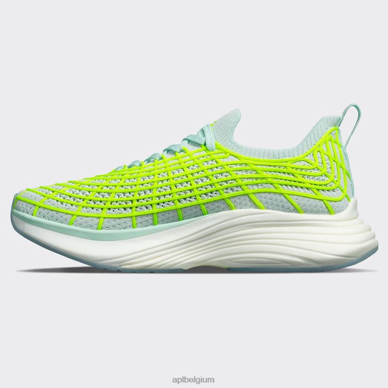 vrouwen techloom-zipline 66 406TH269 rennen pepermunt/energie/wit APL