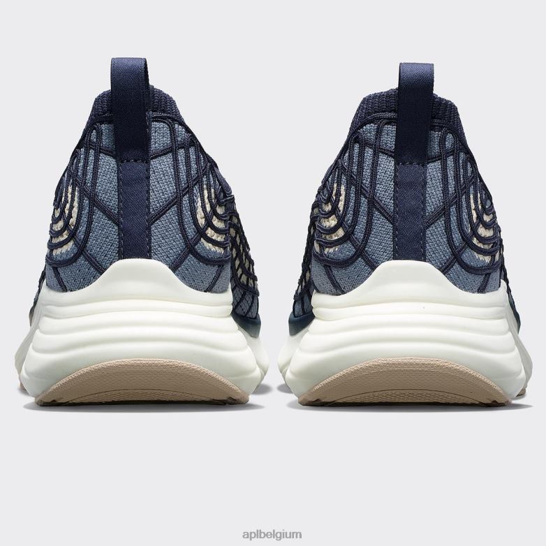 vrouwen techloom-zipline 66 406TH346 rennen marineblauw/leisteen/warme zijde APL