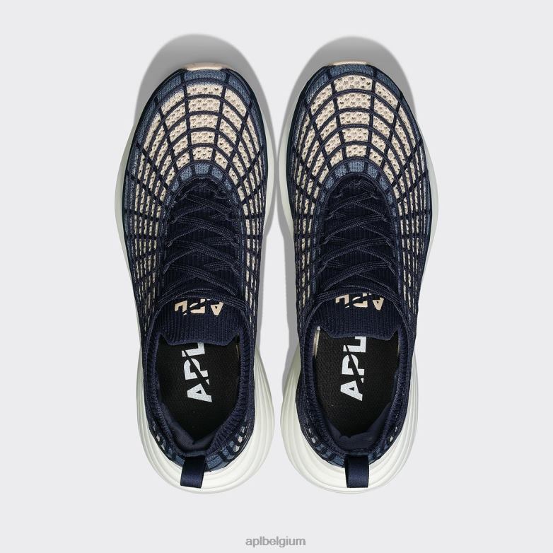 vrouwen techloom-zipline 66 406TH346 rennen marineblauw/leisteen/warme zijde APL