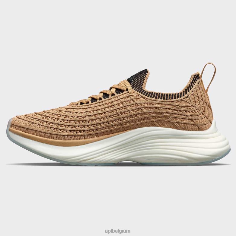 vrouwen techloom-zipline 66 406TH372 rennen bruin/zwart/geribbeld APL
