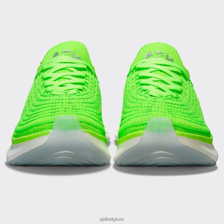 vrouwen techloom-zipline 67 406TH410 rennen groen/zilver/wit APL