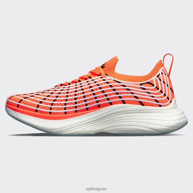 vrouwen techloom-zipline 67 406TH428 rennen laser rood/zwart/wit APL