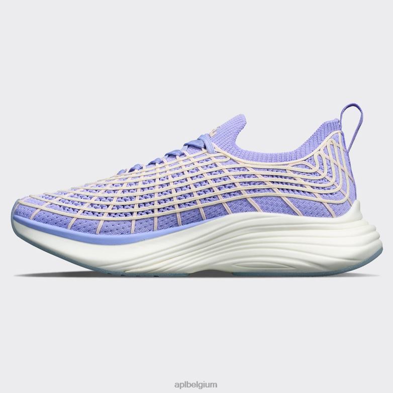 vrouwen techloom-zipline 67 406TH434 rennen klokje/ongerept/creme APL