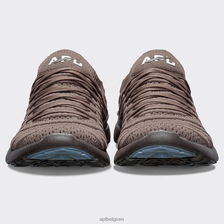 vrouwen techloomgolf 57 406TH129 rennen chocolade/wit APL