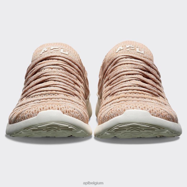 vrouwen techloomgolf 58 406TH196 rennen ivoor/karamel/melange APL