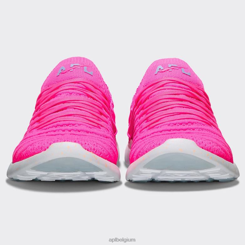 vrouwen techloomgolf 59 406TH254 rennen fusion roze/klokje/spikkel APL