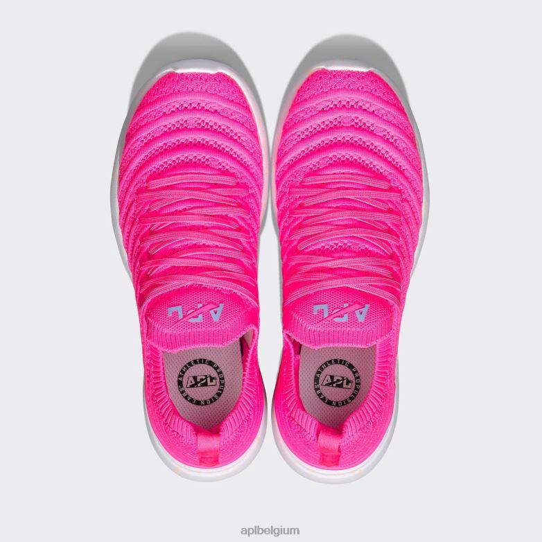 vrouwen techloomgolf 59 406TH254 rennen fusion roze/klokje/spikkel APL