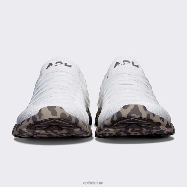 vrouwen techloomgolf 59 406TH264 rennen wit/asteroïde/luipaard APL