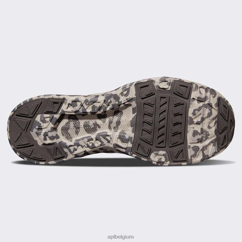 vrouwen techloomgolf 59 406TH264 rennen wit/asteroïde/luipaard APL