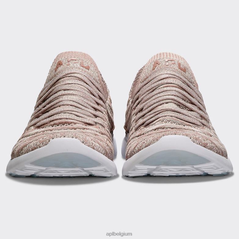 vrouwen techloomwave 60 406TH332 rennen creme/strandhout/melange APL