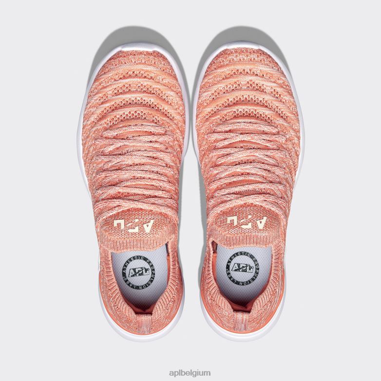 vrouwen techloomwave 60 406TH379 rennen terracotta/ongerept/melange APL
