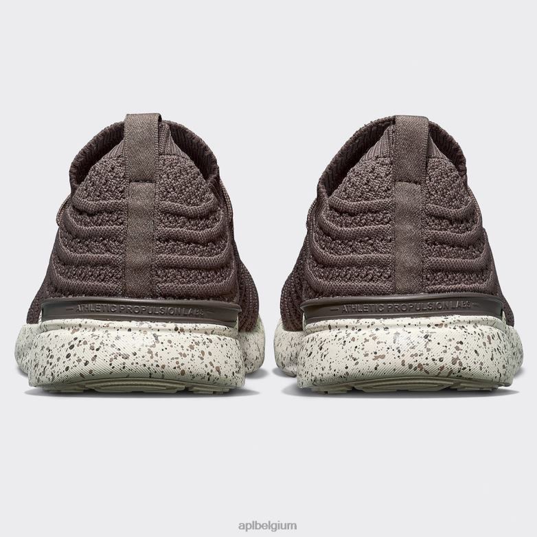 vrouwen techloomwave 60 406TH397 rennen chocolade/ongerept/spikkel APL